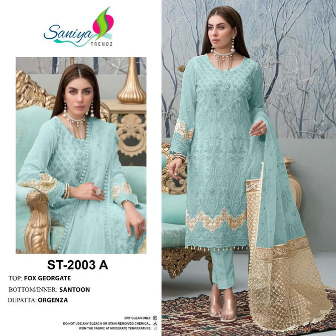 Saniya Trendz ST-2003 Fancy Wholesale Pakistani Salwar Kameez